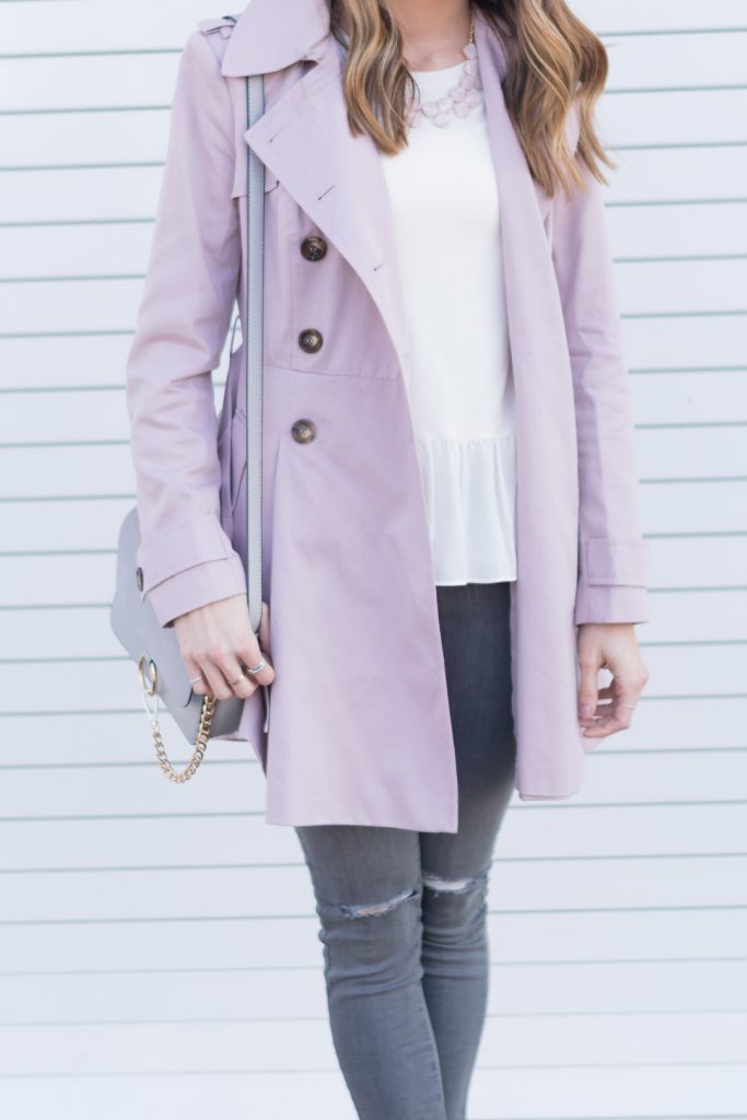 Blush Trench Coat - The Styled Press