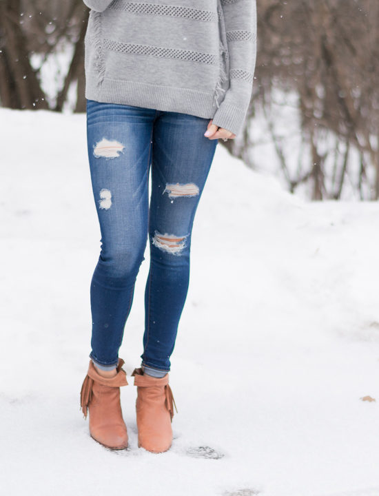 Fringe-Booties-Distressed-Denim