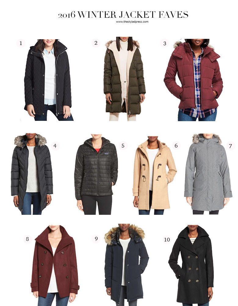 2016 Best Women s Winter Jackets Coats The Styled Press