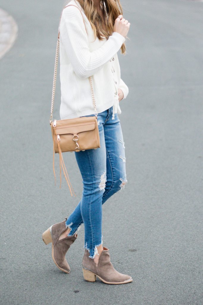 Shop The Mint 'Love this Lace' Sweater - The Styled Press