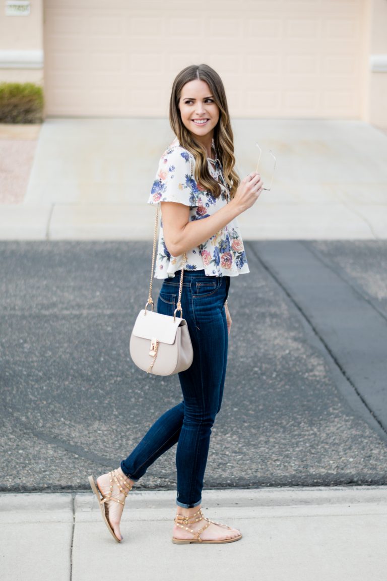 Rose Gold Ray Bans + Spring Outfit Inspo - The Styled Press