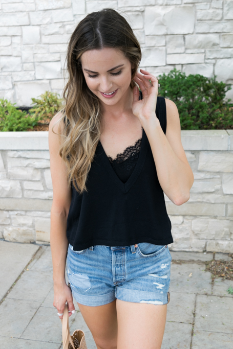 Peek-a-boo Bralette Trend - Blushing Rose Style Blog