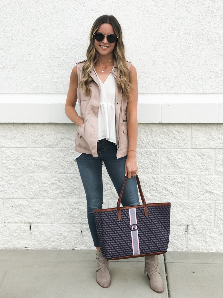 Blush Utility Vest - The Styled Press