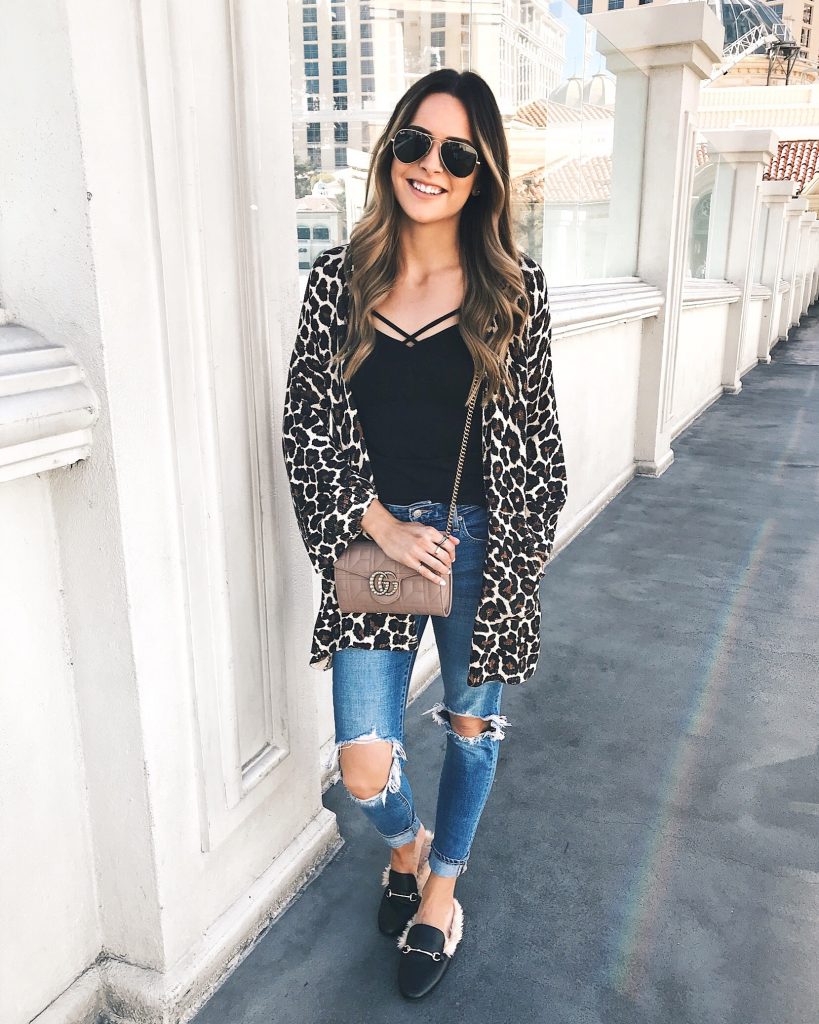 minneapolis travel blogger, show me your mumu leopard cardi, what to do in las vegas