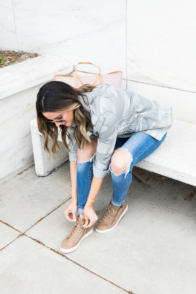 koolaburra Kayleigh high top sneakers, high-top sneakers outfit, Minneapolis blogger