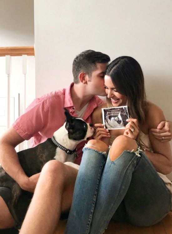 blogger baby annoucement, the styled press, we're having a baby