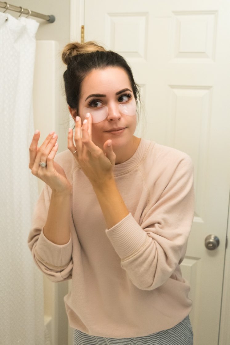 under eye recovery mask