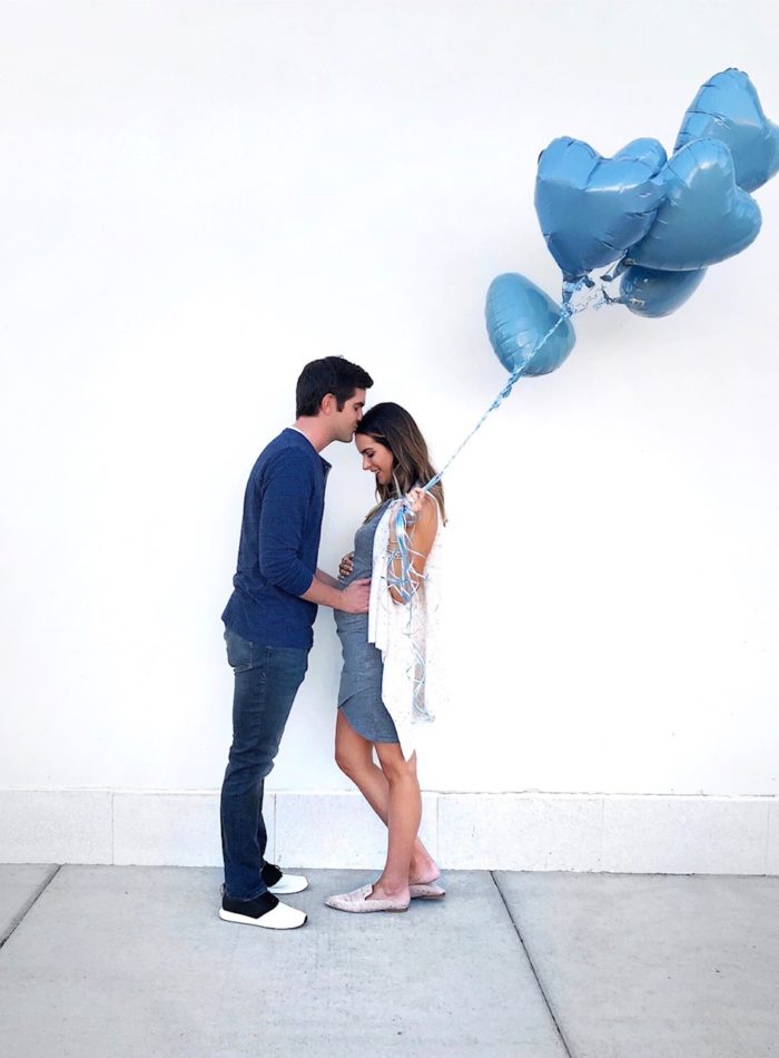 baby boy annoucement, gender reveal, 20 week bumpdate