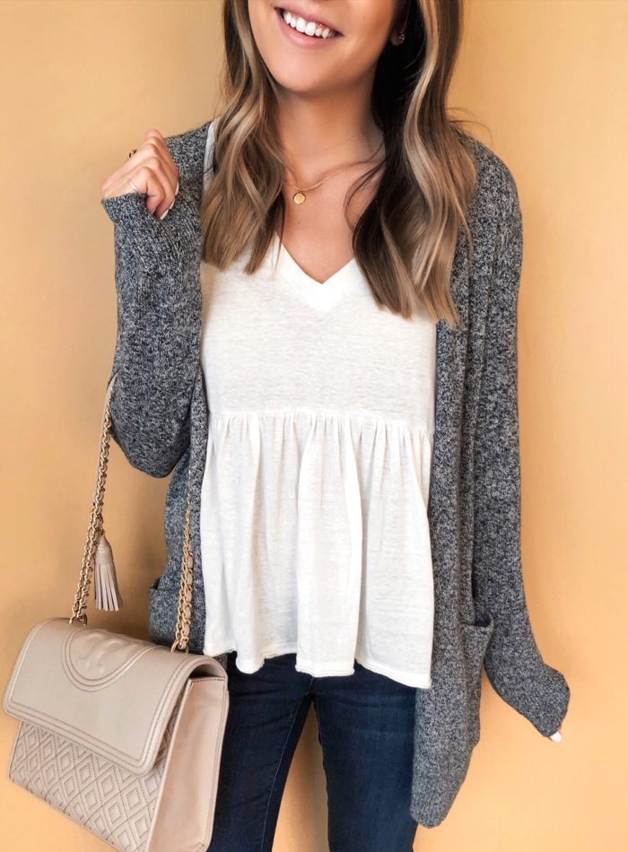 Pre-fall finds under $100, old navy cardigan, affordable fashion bloggers