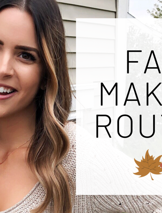 fall makeup routine for brown eyes, easy makeup tutorial