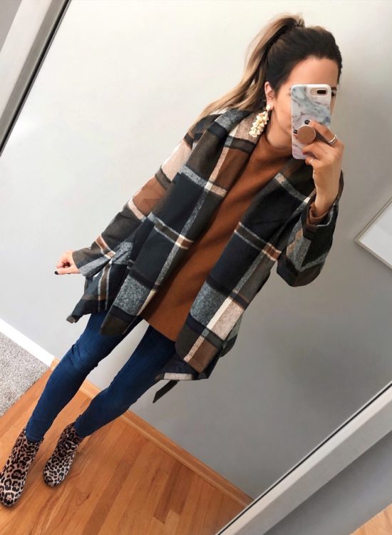 chicwish prairie check rabato coat, best women's winter coats 2018, plaid jacket