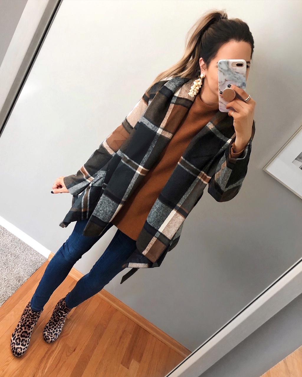 chicwish prairie check rabato coat, best women's winter coats 2018, plaid jacket