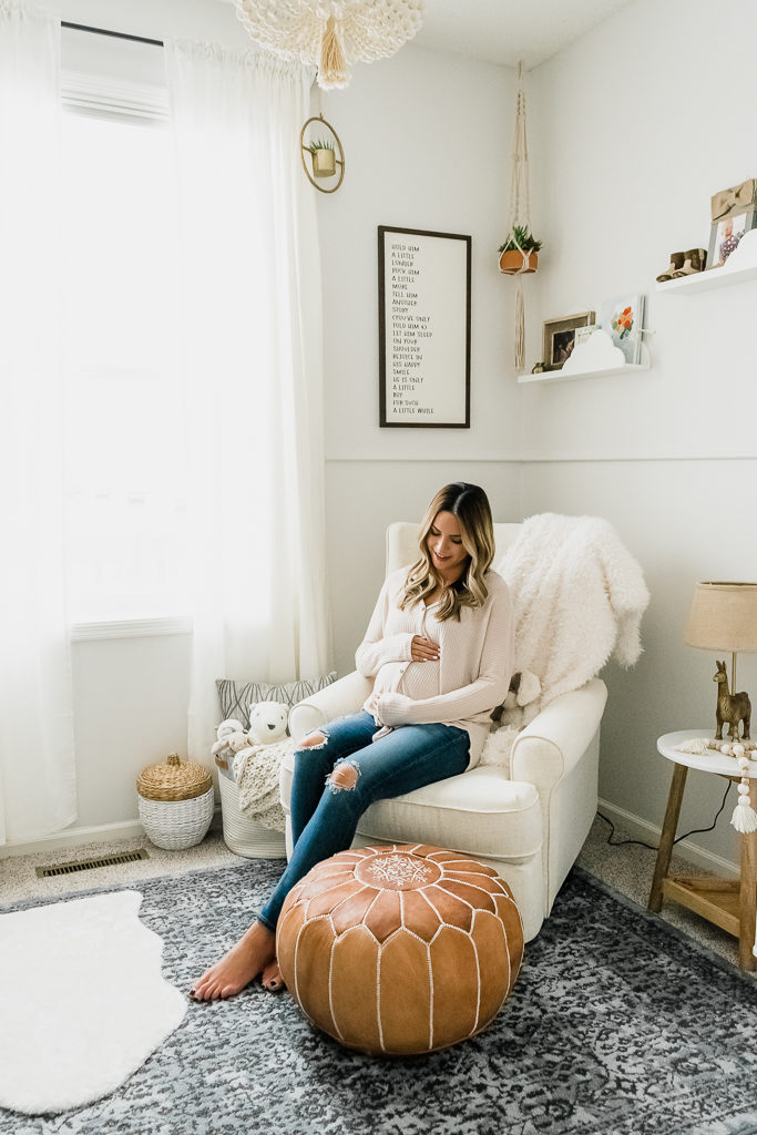 baby nursery ottoman