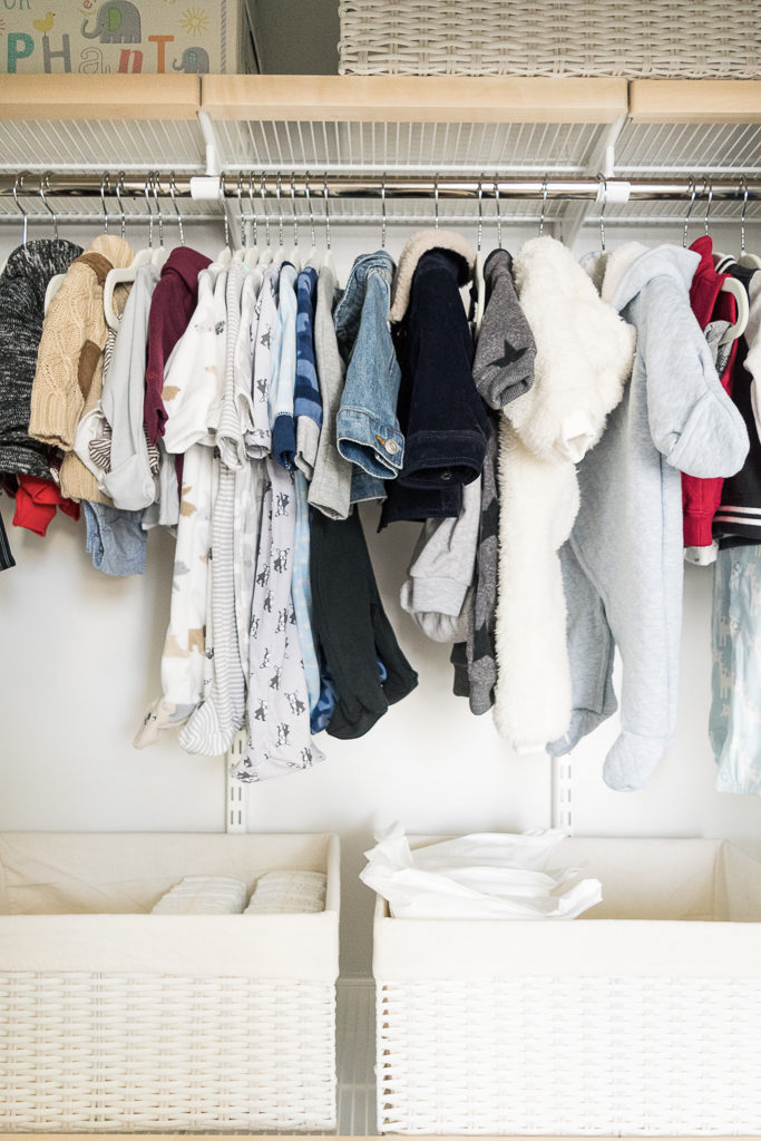 Nursery Elfa Closet System for Baby #2 & Closet Essentials Sale