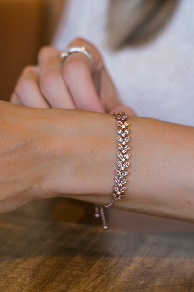 kohl's fine jewelry, mother's day gift ideas, 14K rose gold bracelet, minneapolis blogger