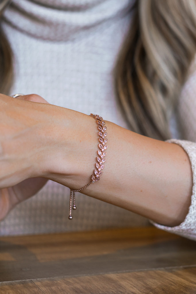 kohl's fine jewelry, mother's day gift ideas, 14K rose gold bracelet, minneapolis blogger