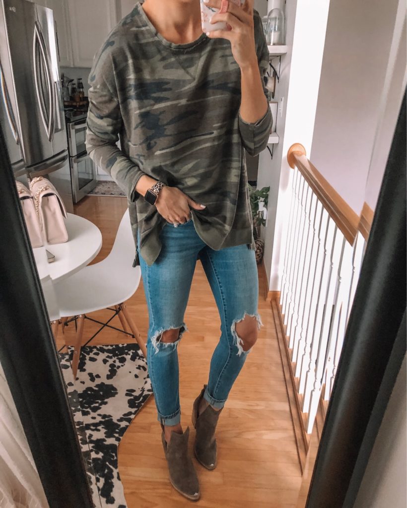 shopbop sale, event of the season 2019 picks, z supply camo sweatshirt, levi's 721