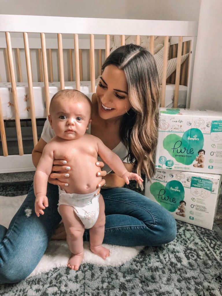 Pampers pure cheap diapers target