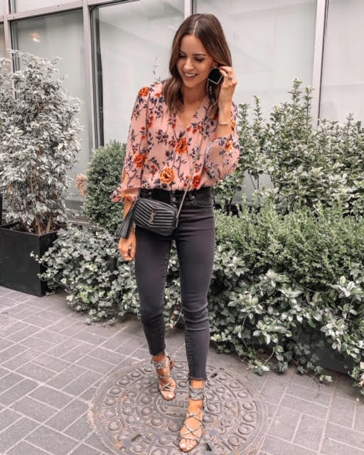 best sellers of september 2019, faux, floral top, nordstrom, NYFW