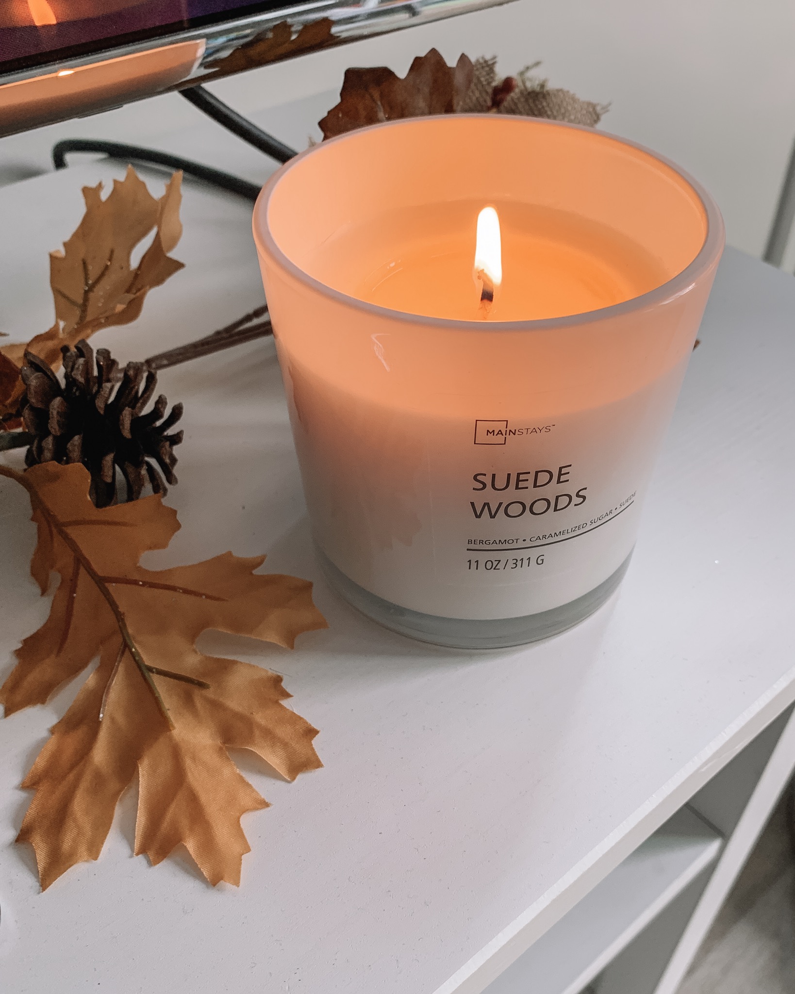 Walmart fall home decor, Minneapolis blogger