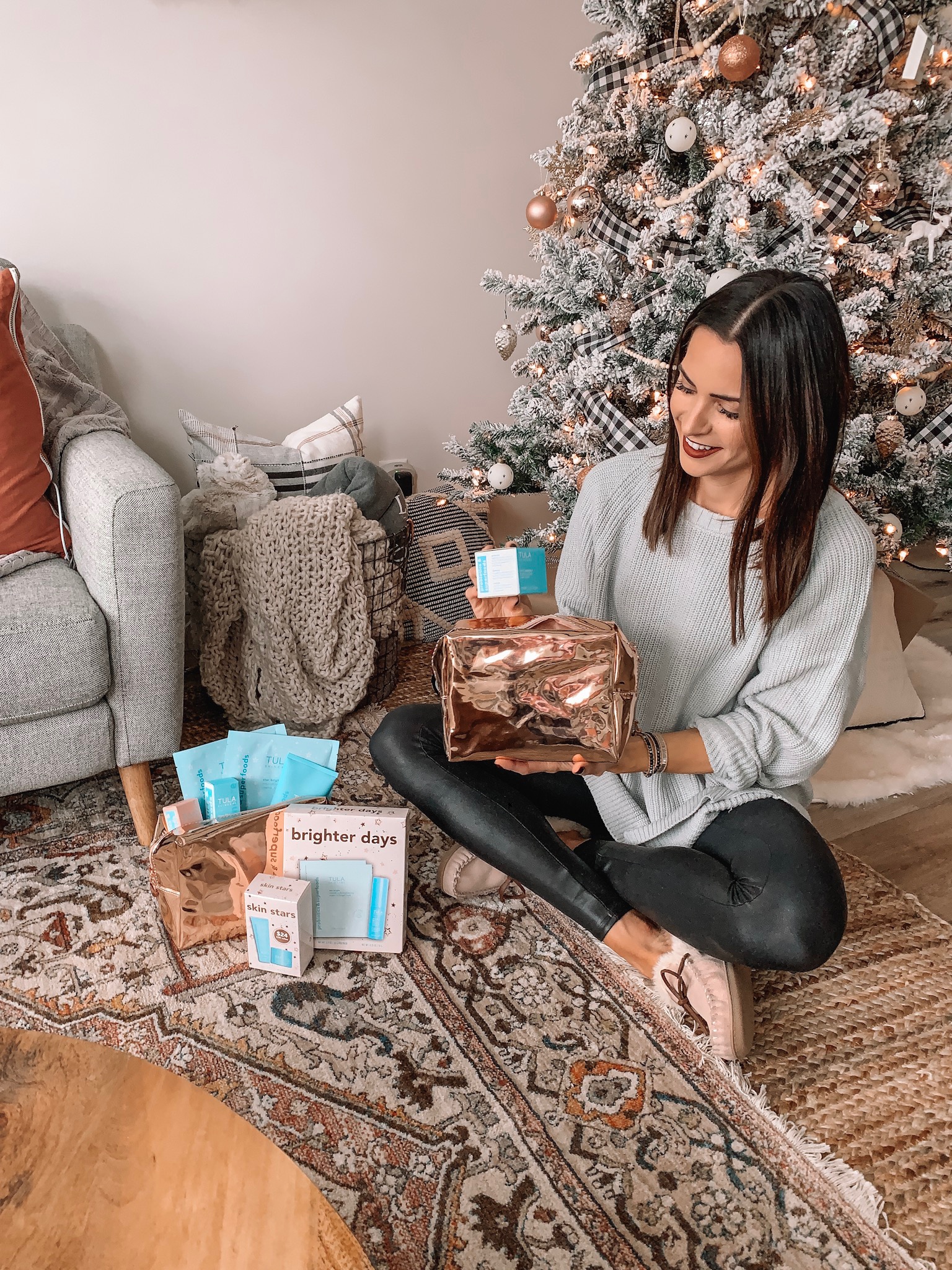 tula holiday kits, gift guide for skincare lovers, gift ideas for her