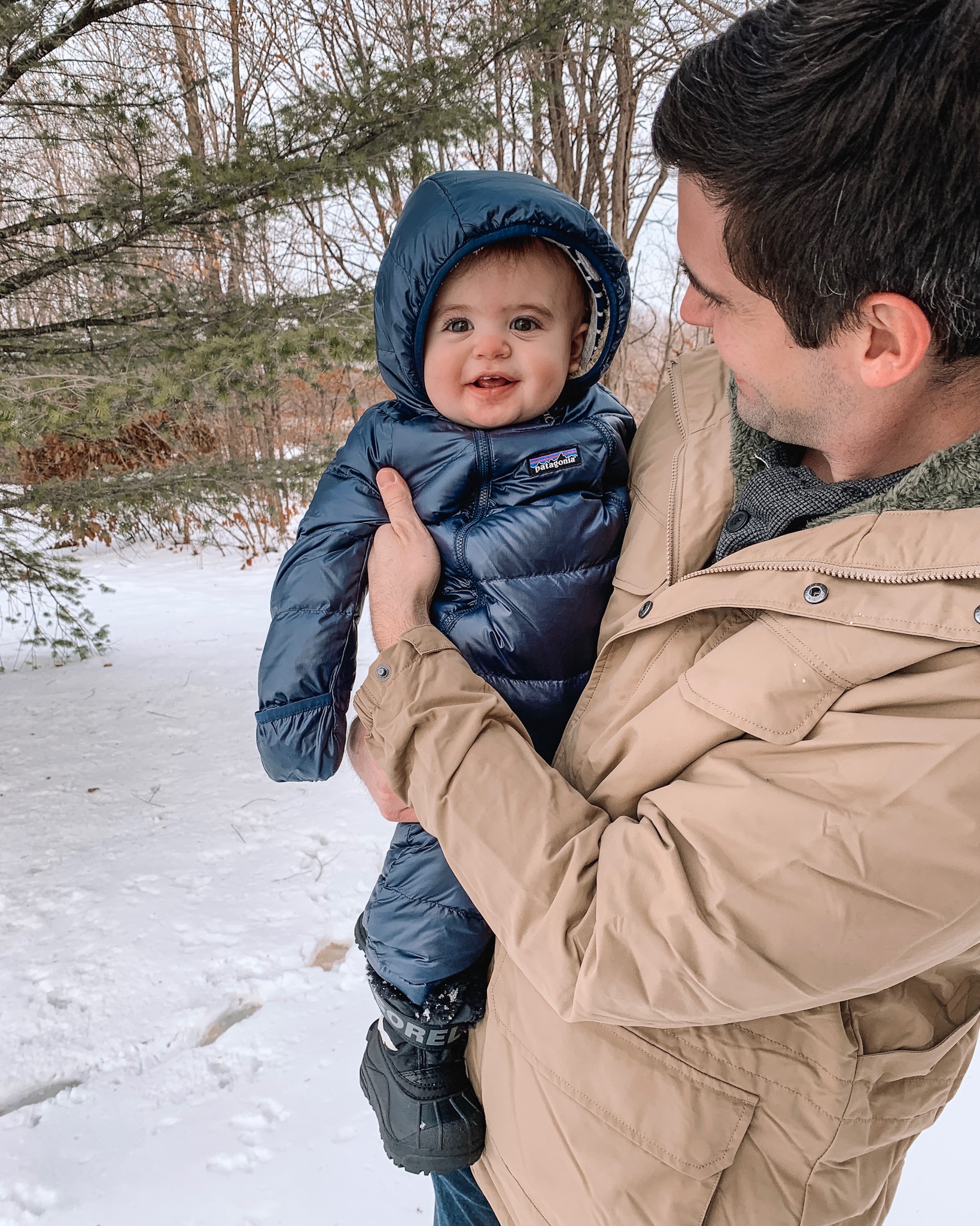 Patagonia deals baby snowsuit