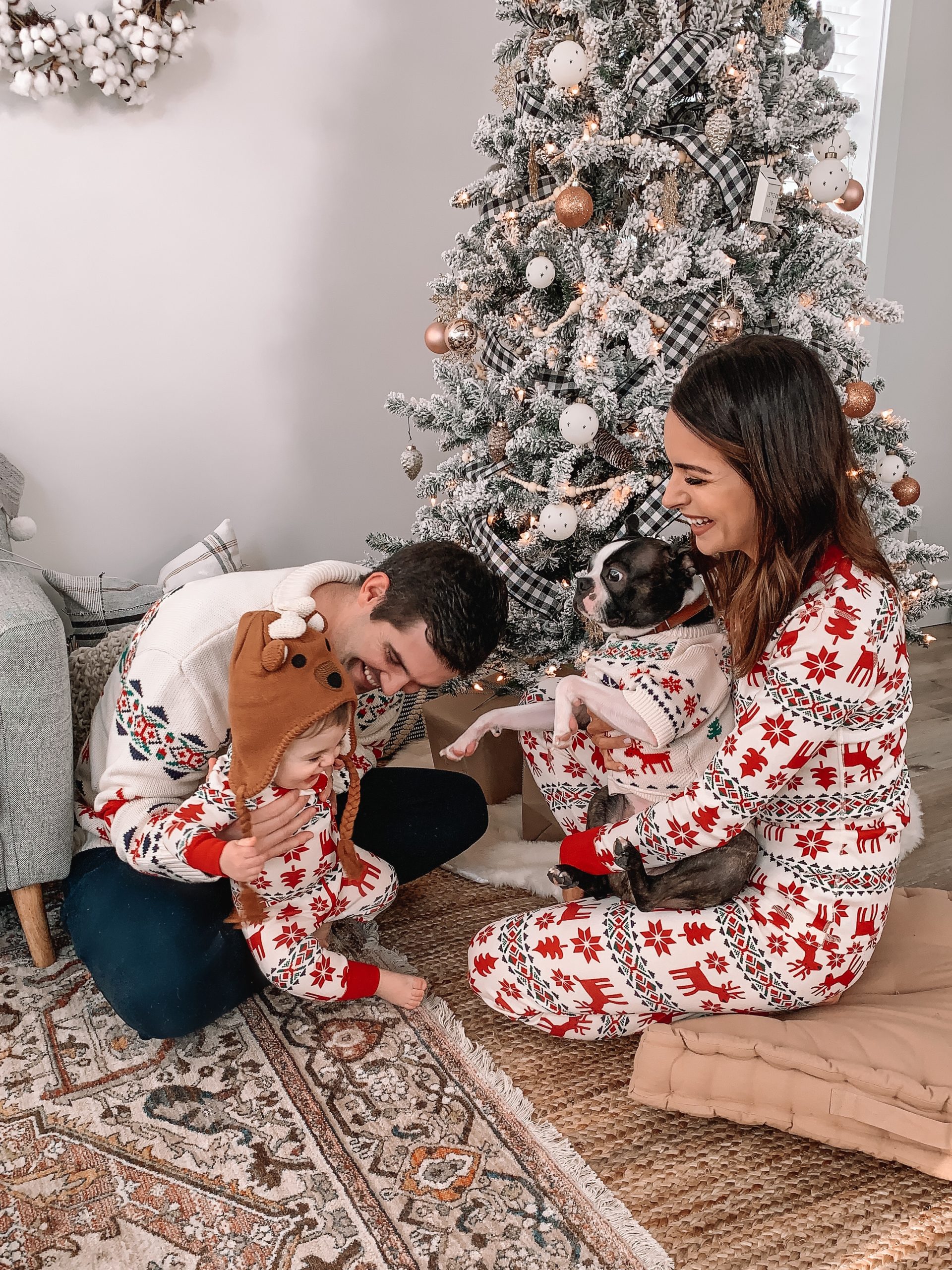 Matching Christmas Pajamas: A Festive Tradition for the Whole Family - Posh  in Progress