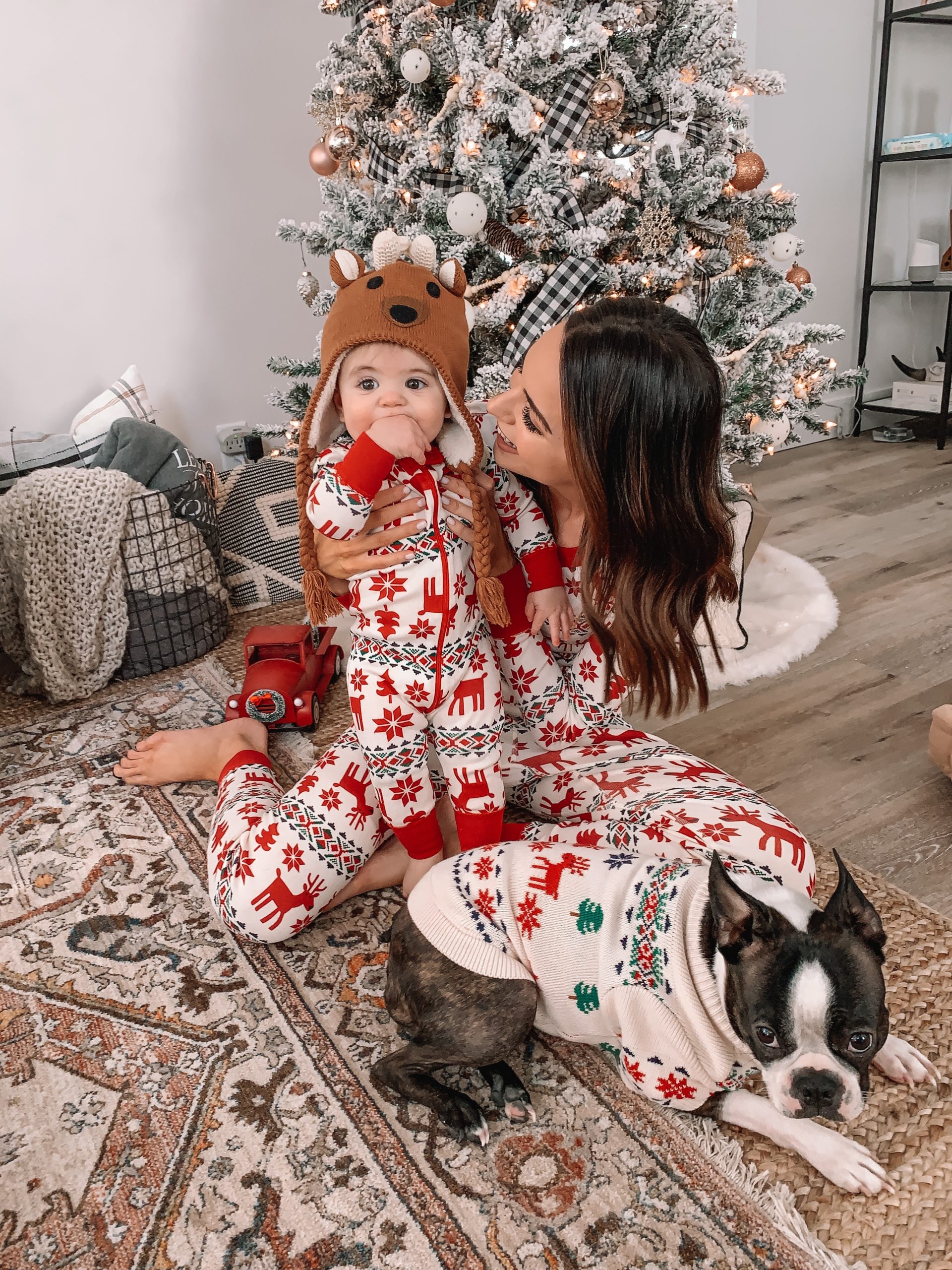 hanna Anderson matching family Christmas pajamas, new family Christmas traditions 