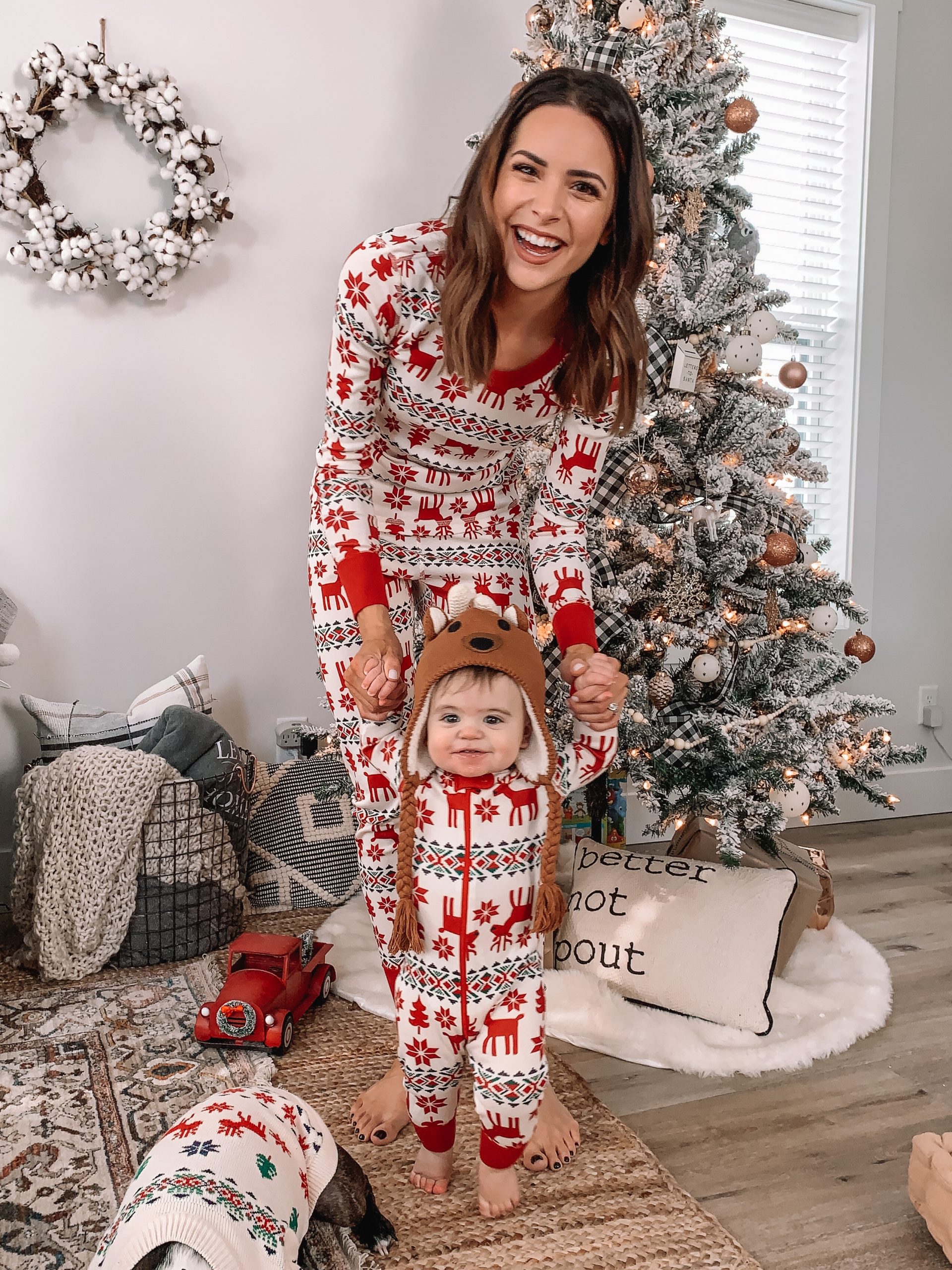 hanna Anderson matching family Christmas pajamas, new family Christmas traditions 