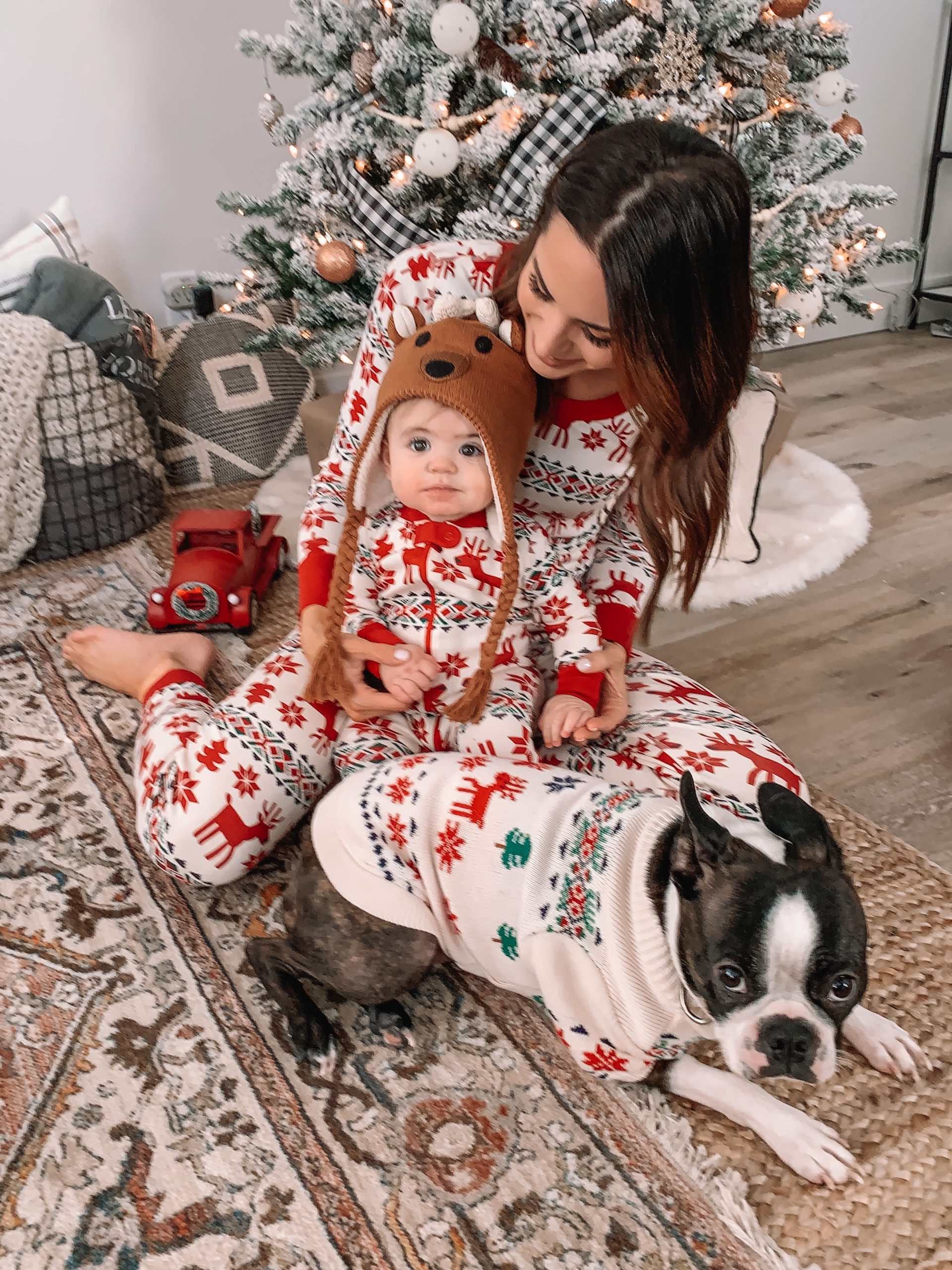 hanna Anderson matching family Christmas pajamas, new family Christmas traditions 