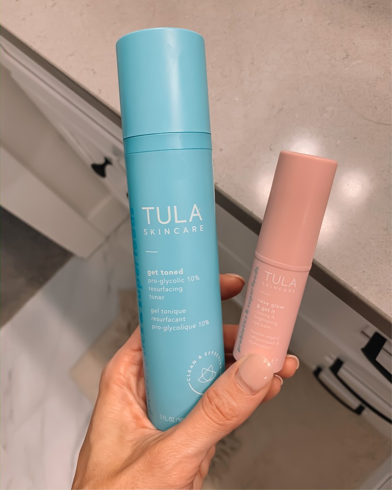 tula skincare, rose glow brightening eye balm