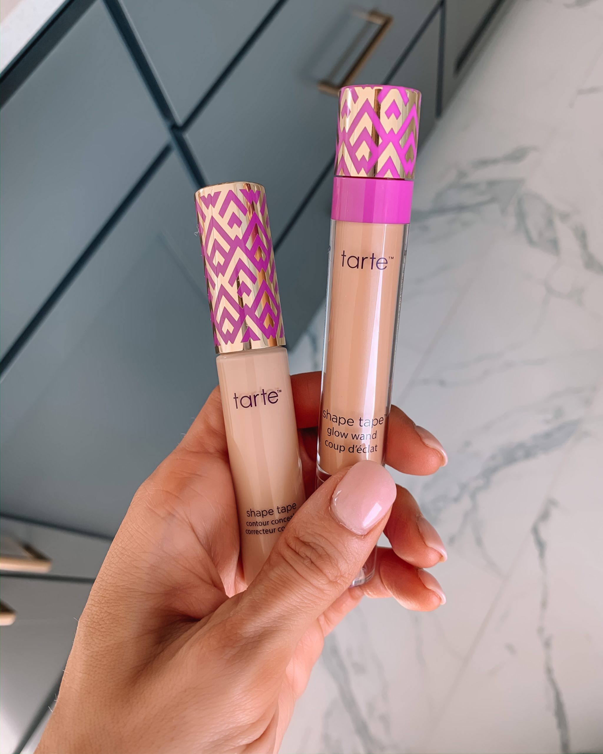 Tarte shape tape star duo review, shape tape concealer, shape tape glow wand, tutorial, vegan makeup