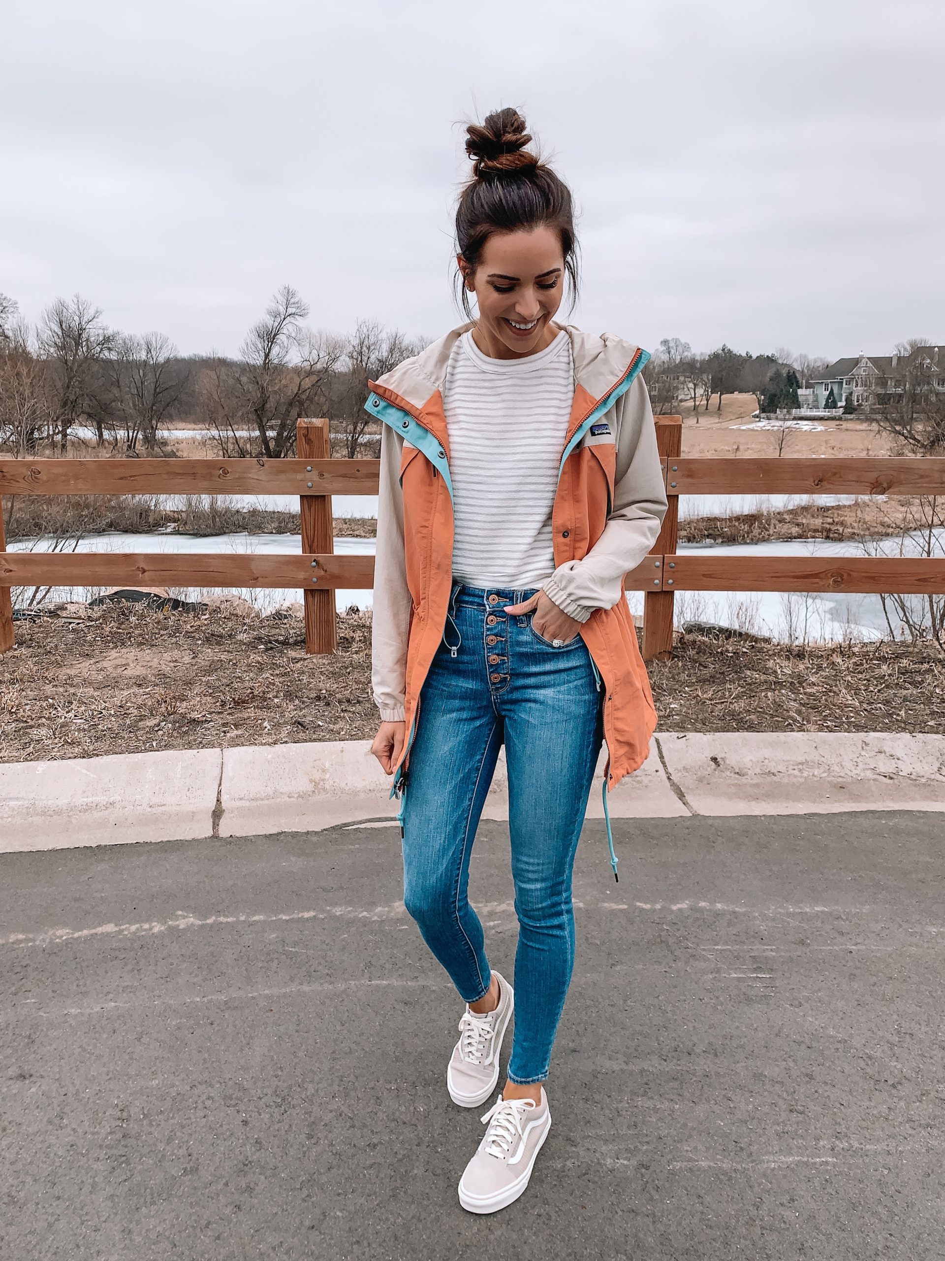 backcountry spring transitional jackets, Patagonia skyforest parka, vans old skool shoes womens, rain jacket, Minneapolis blogger, mn blogger