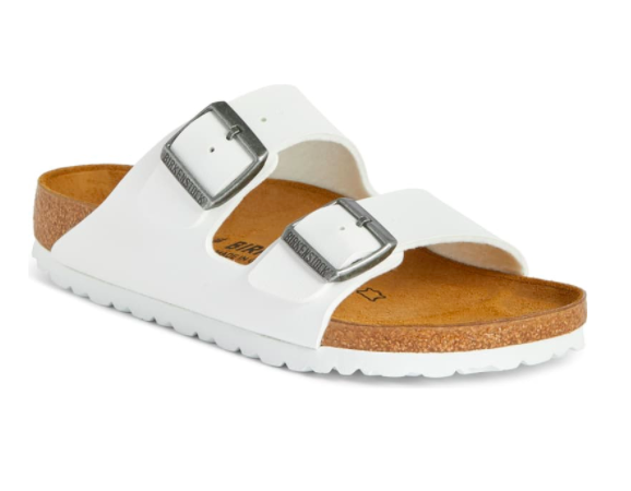 birkenstock, white sandal