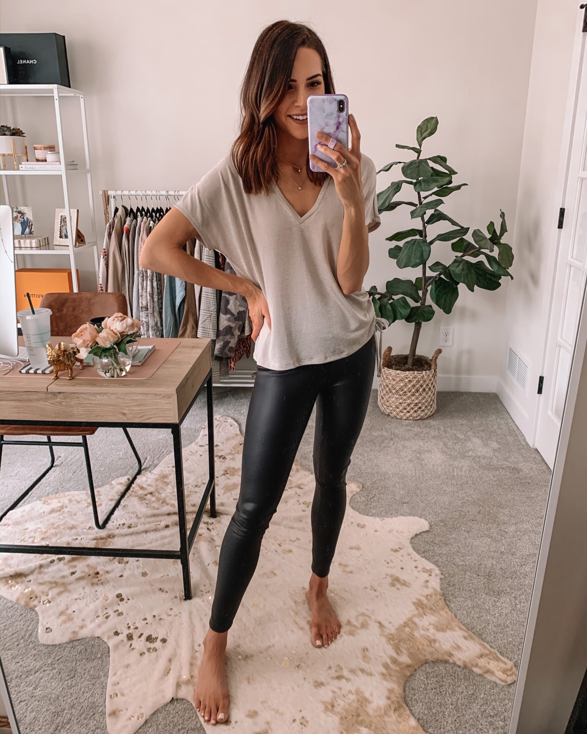 cute wfh looks, work from home outfit, comfortable, express