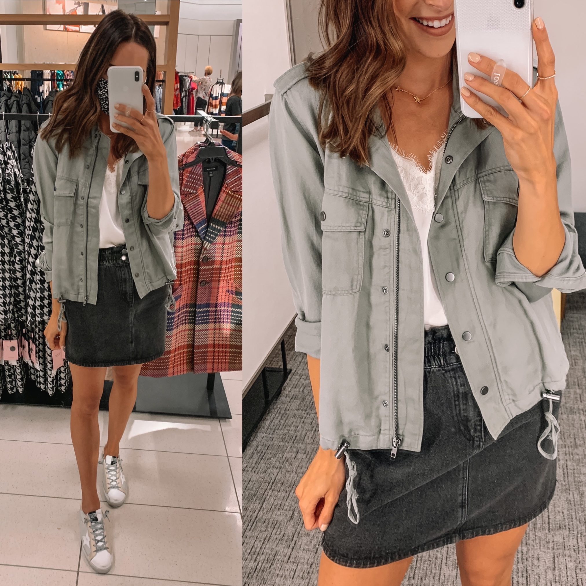 nsale 2020, nsale try on, Nordstrom anniversary sale, rails military jacket