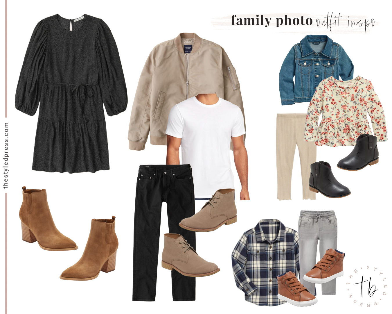 Fall Family Photo Outfit Ideas - The Styled Press