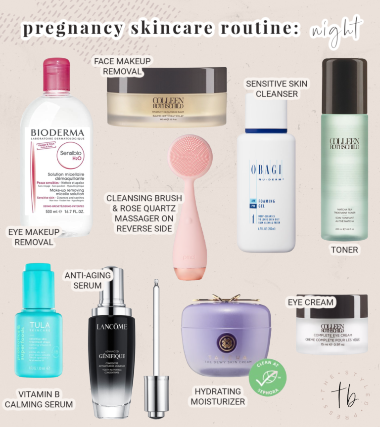 My Pregnancy Safe Skincare Routine - The Styled Press