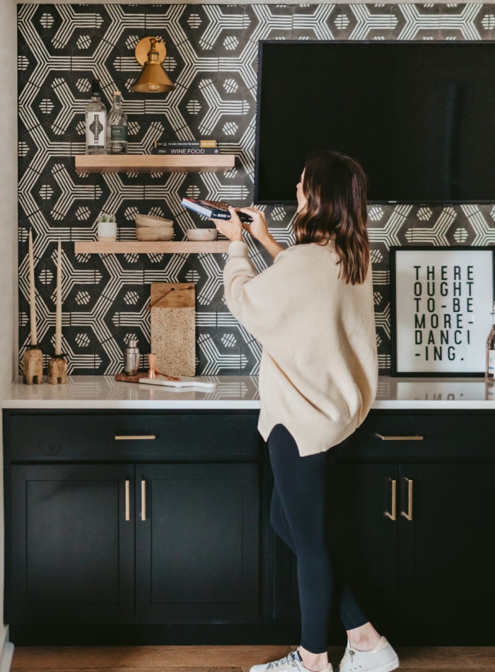 wet bar, diy wet bar, basement bar