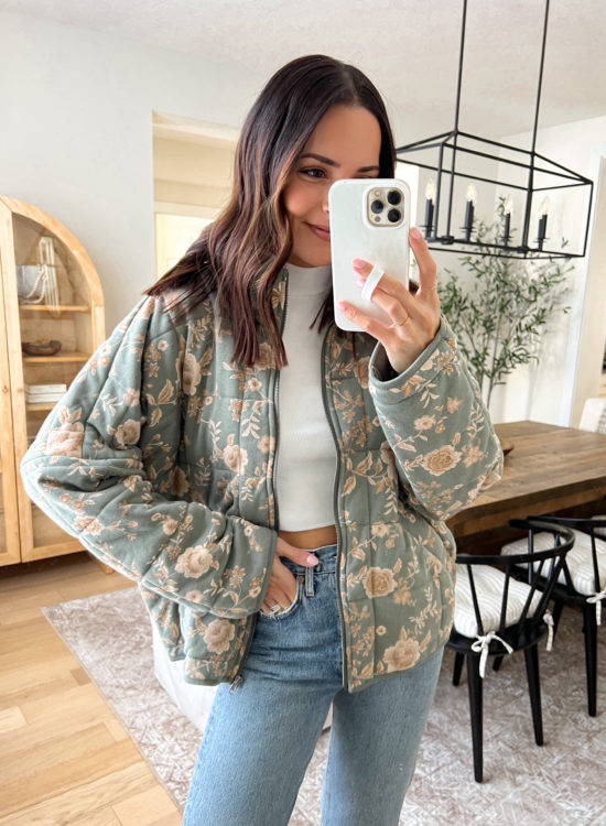 quilted jacket dupe