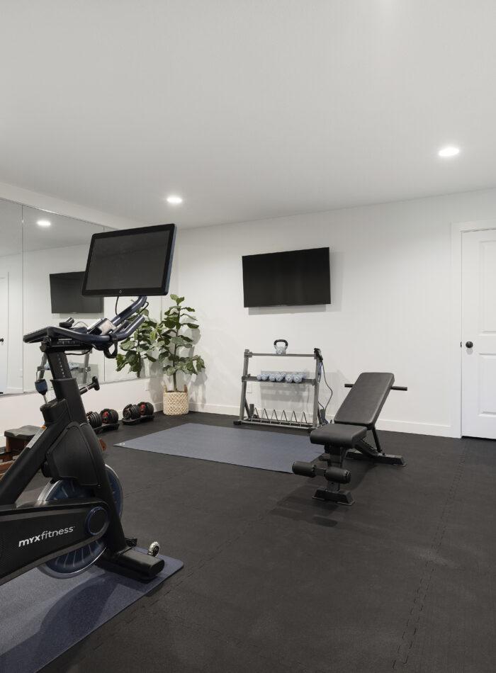 home gym, home gym makeover