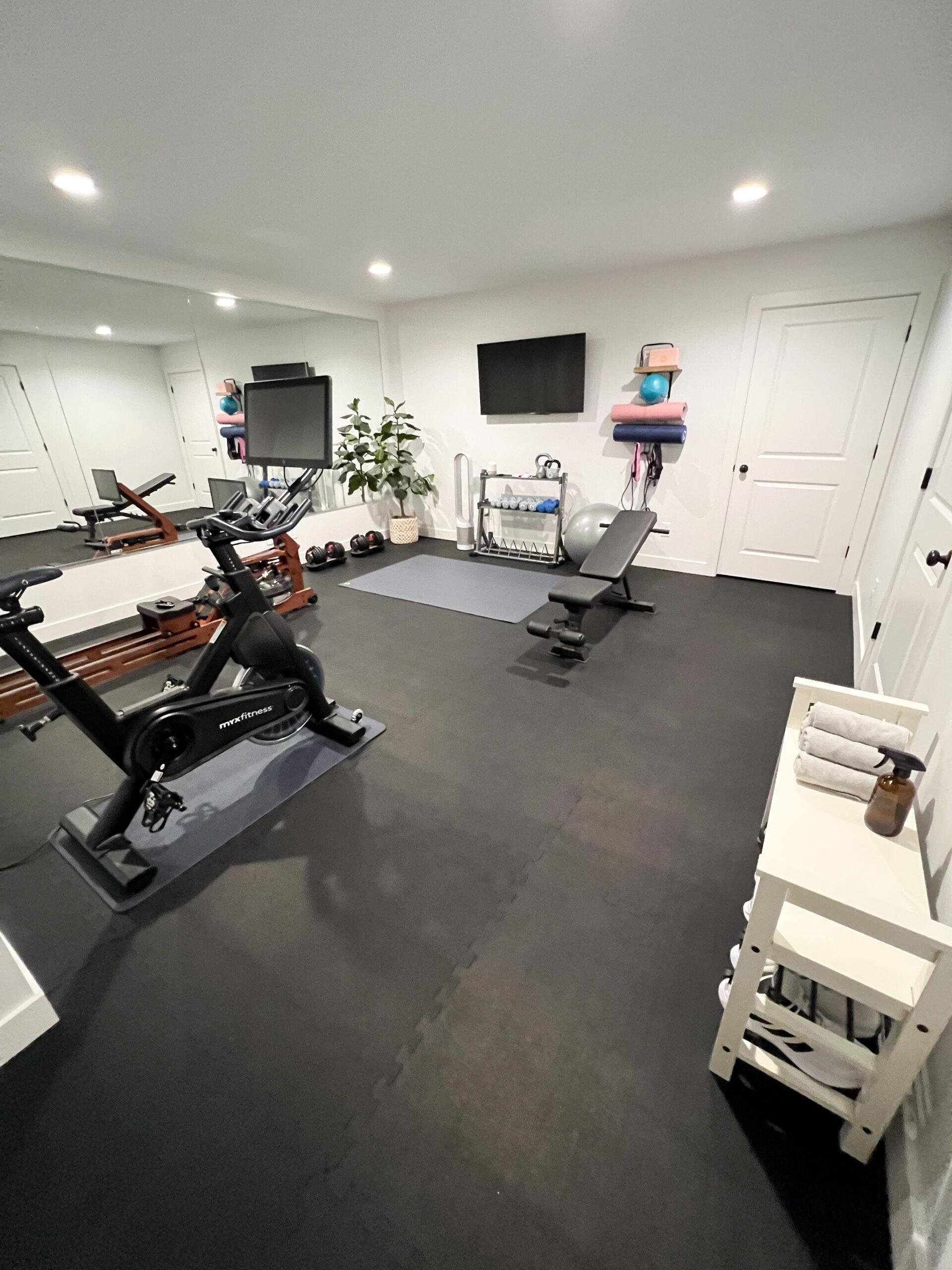 Our Home Gym The Styled Press