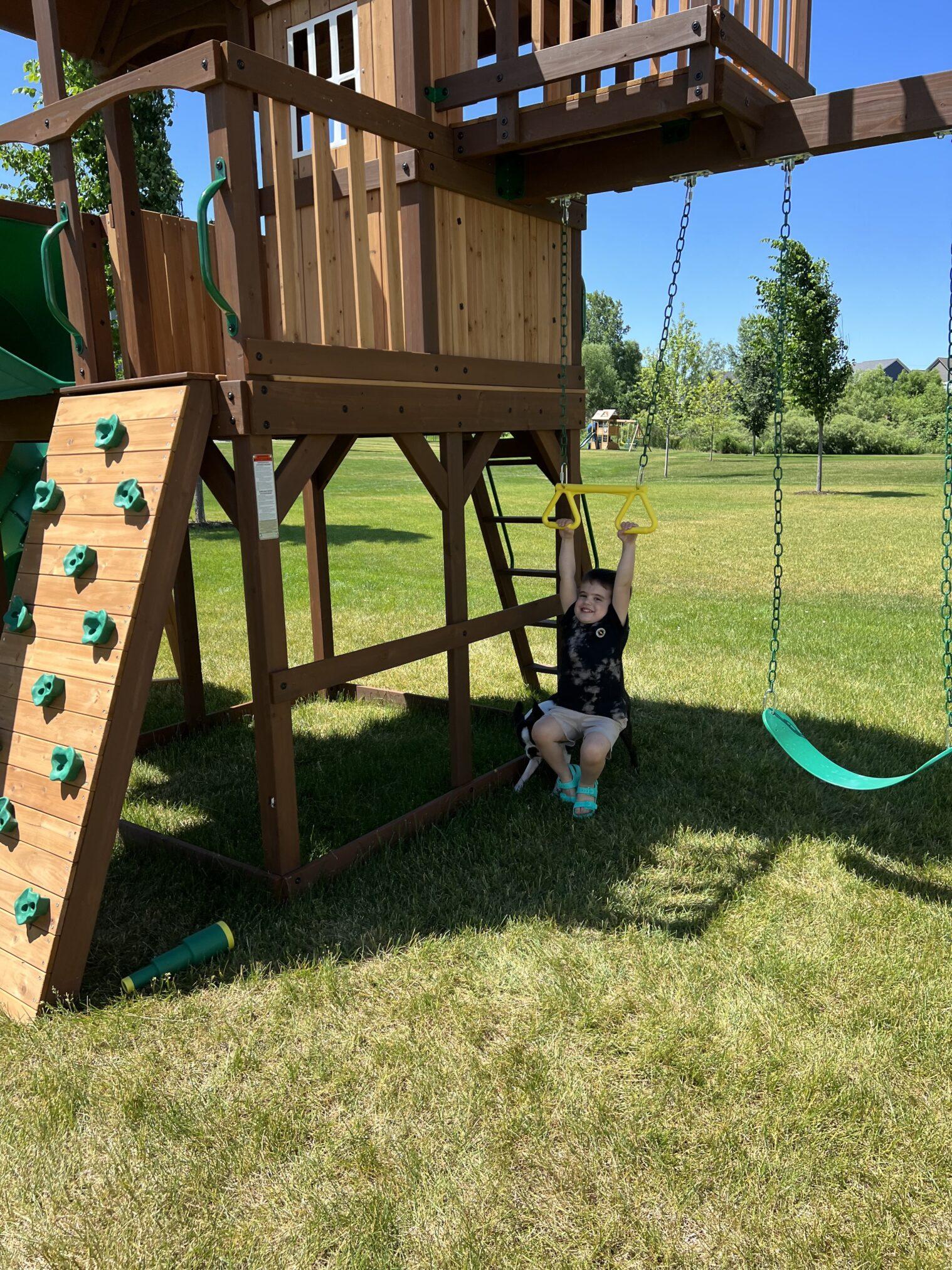 Backyard Discovery Swing Set Review The Styled Press