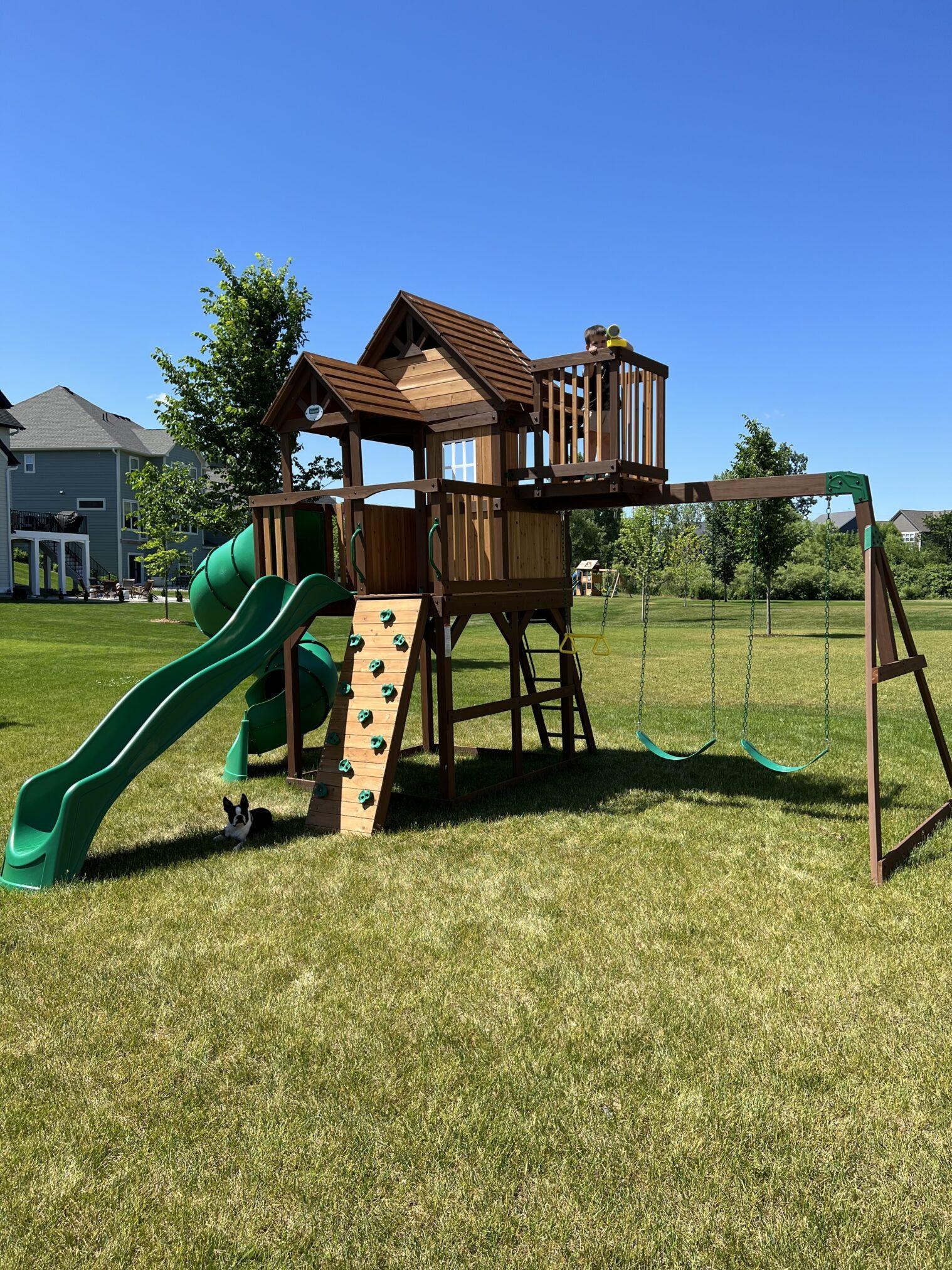 Backyard Discovery Swing Set Review The Styled Press